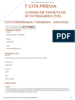 Proceso Automático para La Solicitud de Cita Previa