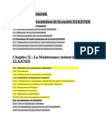 Plan de Memoire Analyse Performance de La Maintenance