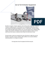 Introduction To Tel-X-Ometer Equipment-Manual Procedure