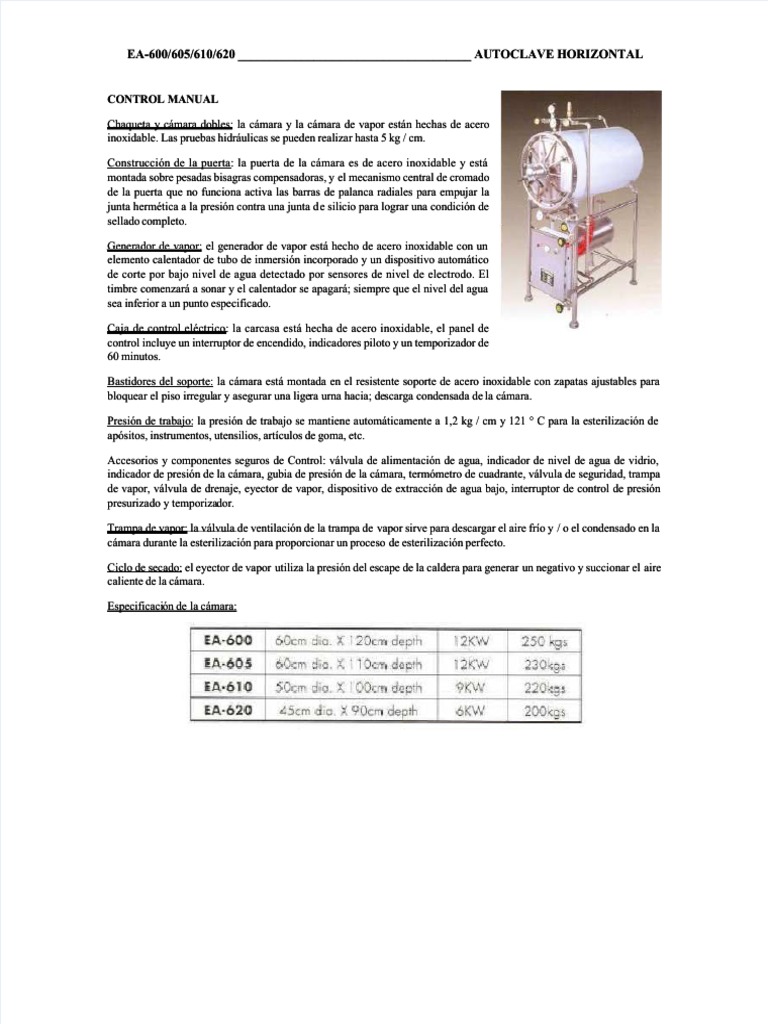 DE23. Autoclave PDF