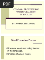 Download Word Formation Presentation 2 by Ame Mischa SN62757561 doc pdf