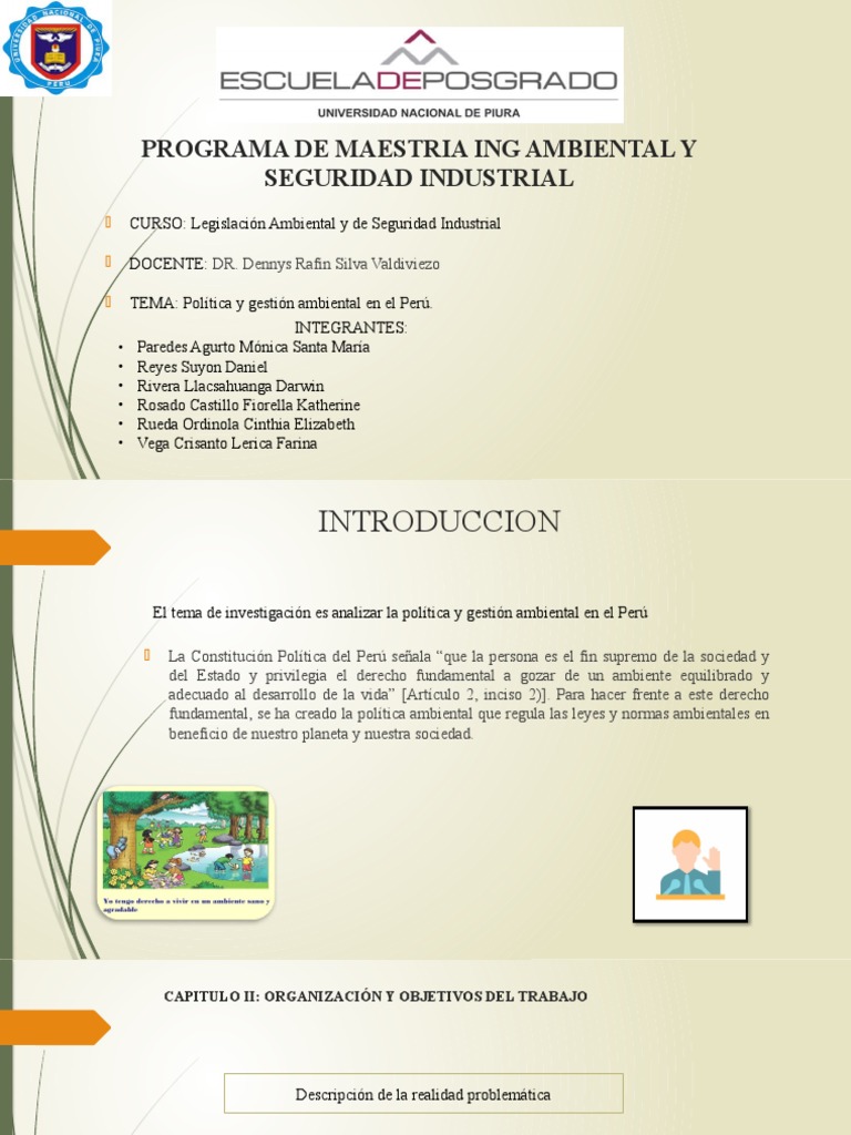Política Ambiental en el Perú | PDF | Entorno natural