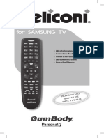 Meliconi Personal 1 Remote Control