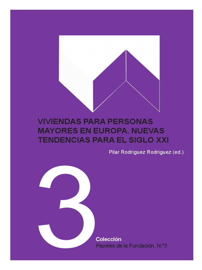 2019 Viviendas Personas Mayores Europa PDF Vejez Espa a