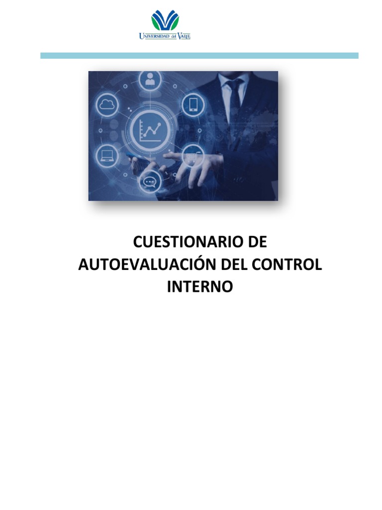 3.3 Cuestionario de Evaluacion Del Control Interno | PDF | Evaluación ...