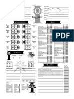 Dark Heresy Character Sheet - Psyker Character (Almost Finished)