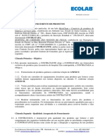 Contrato de Fornecimento de Produtos19.08.2022