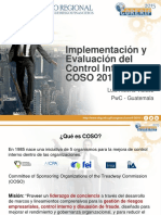 Implementación y Evaluación Del Control Interno COSO Luis Alberto Valdez PWC - Guatemala