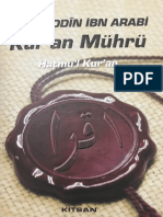 Kur'an Mührü (Hatmu'l Kur'an) - Muhyiddin İbn Arabî (2007)