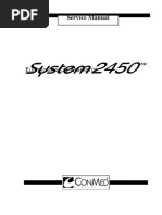 Manual de Servicio Conmed-System2450