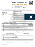 Formulario Exelencia