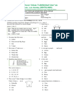 Soal Pts Bahasa Inggris PTS Semester 2 2022-2023