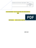 Plan de Seguridad y Salud Ocupacional SERGAV 2021