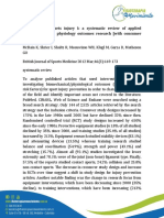 ARTICULO MODULO 1 Prevention of Sports Injury I