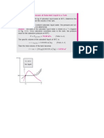 Additional Examples: Internal Energies and Enthalpies of Water Using Property Tables