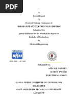 Download My BHEL ReportBlock 1 by Appu Kumar SN62759754 doc pdf