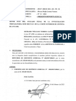 Presento Deposito Judical - Atalaya Bruno Guido Herasmo.....