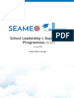 SEAMEO SLSP Course Orientation Agenda