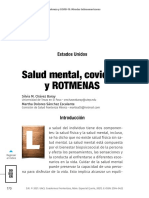 Salud Mental, Covid 19 y Rotmenas