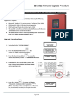 Fire-Lite ES Series Firmware Upgrade Procedure