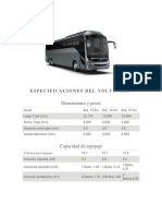 Especificaciones Del Volvo 9800