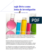 Google Drive Como Herramienta de Investigación