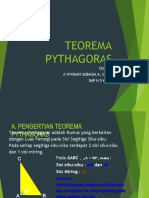 TEOREMA PYTHAGORAS(s) - Matematika SMP Kelas VIII (WWW - Defantri.com)
