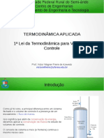 5 - 1 Lei Da Termodinmica para Volume de Controle