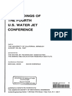 Proceedings of Fourth Us Water Jet Conference
