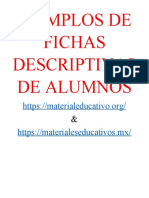 Ejemplos Ficha Descriptiva Alumnos