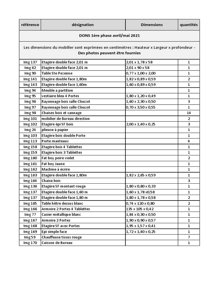 Depliant Mobilier Pro KITEA2021, PDF