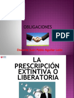 Obligaciones Prescripción Extintiva