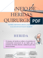 Manejo de Heridas Quirurgicas