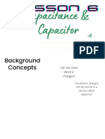 Capacitance and Capacitors