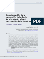 Caracterizacion de La Generación Del Milenio en El Contexto Laboral Una Revision de La Literatura