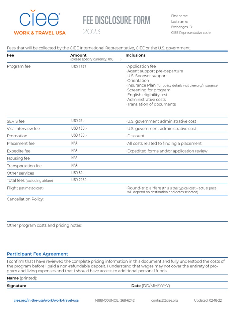fee-disclosure-form-placement-2023-pre-inscripci-n-pdf-fee