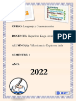 Curso Lenguaje y Comunicación 2022