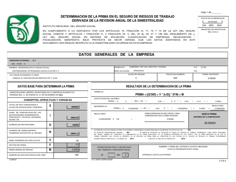 Cedula PRT | PDF