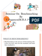 Bench Marking - Suganya