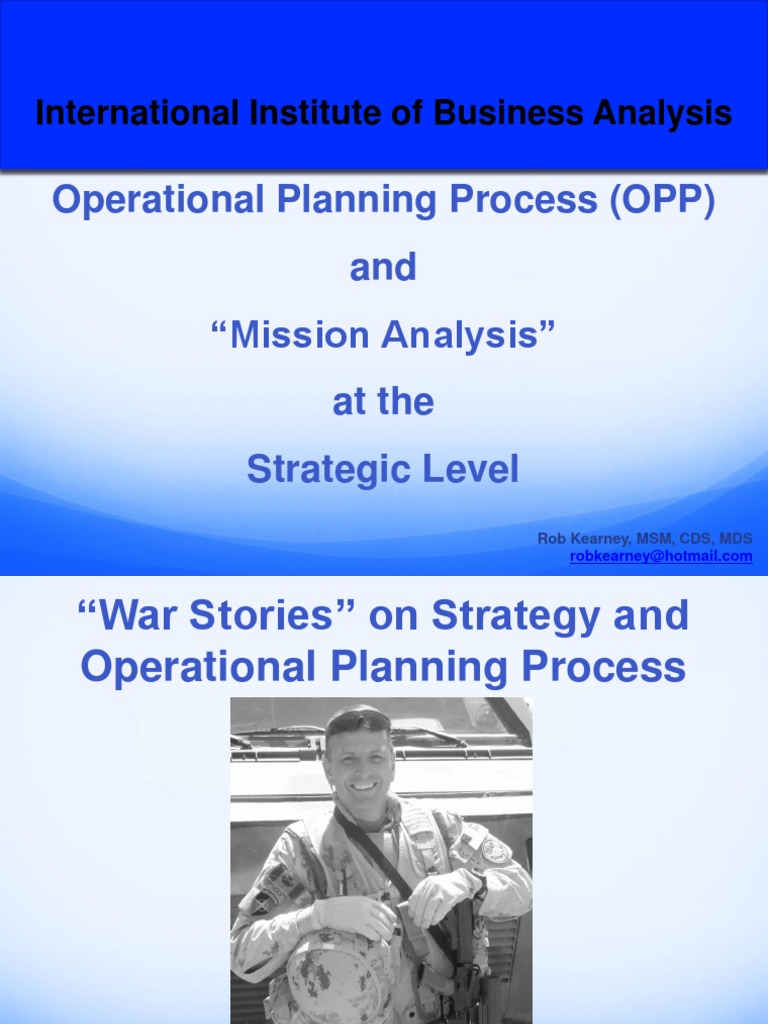 Military Operational Planning Process Sample | PDF | Risk Management | Risk