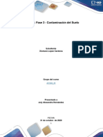 Contaminaciòn Del Suelo - Quimica