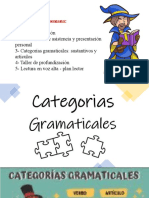 Categorías Gramaticales 5º