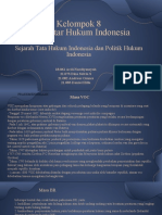(Kel 8) 1.sejarah Tata Hukum Dan Politik Hukum Indonesia