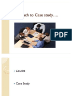 Approach to Case Study