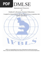Download International Directory of Medical Laboratory Science Education by Nikos Papaxristou SN62763227 doc pdf