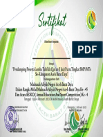 Pendamping TahfidzQur'an (1juz) PA SMP