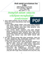 Penderitaan Bukanlah Tanda Allah Tidak Mencintai Kita