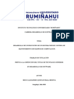 Ejemplo 2 de Titulación Desarrolo de Software