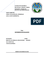 Listas de cotejo, rúbricas y escalas de evaluación