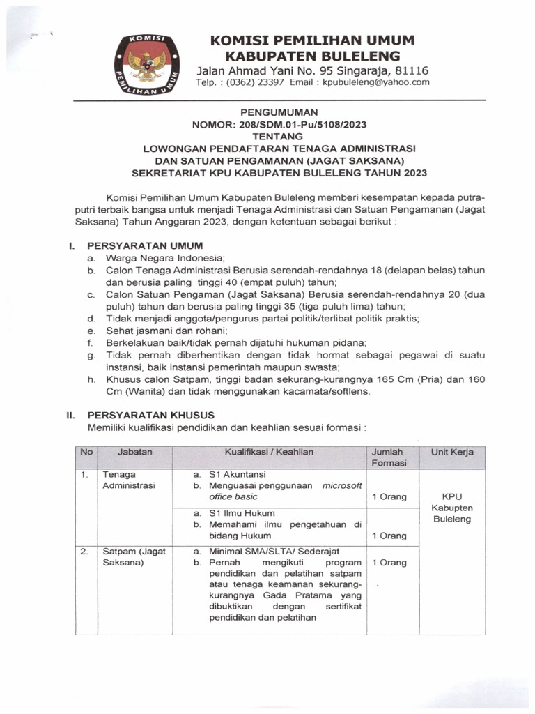 1676938189lowongan Pendaftaran Tenaga Administrasi Jagat Saksana